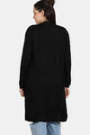 Zivame Comfy Knits Shrug - Black — thumbnail 4
